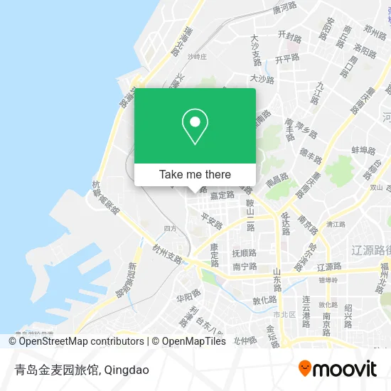 青岛金麦园旅馆 map