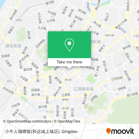 小牛人咖喱饭(和达城上城店) map