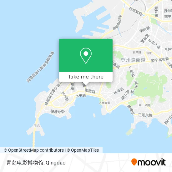 青岛电影博物馆 map