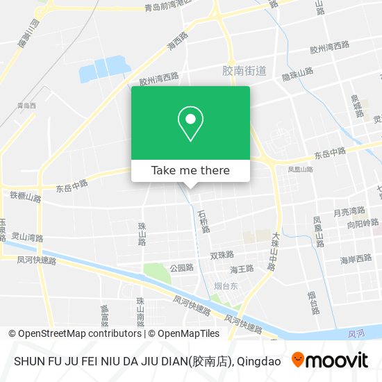 SHUN FU JU FEI NIU DA JIU DIAN(胶南店) map