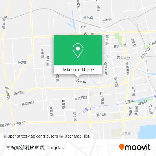 青岛娜莎乳胶家居 map