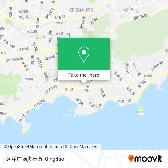 远洋广场步行街 map