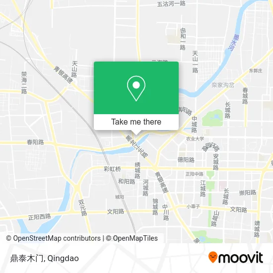 鼎泰木门 map