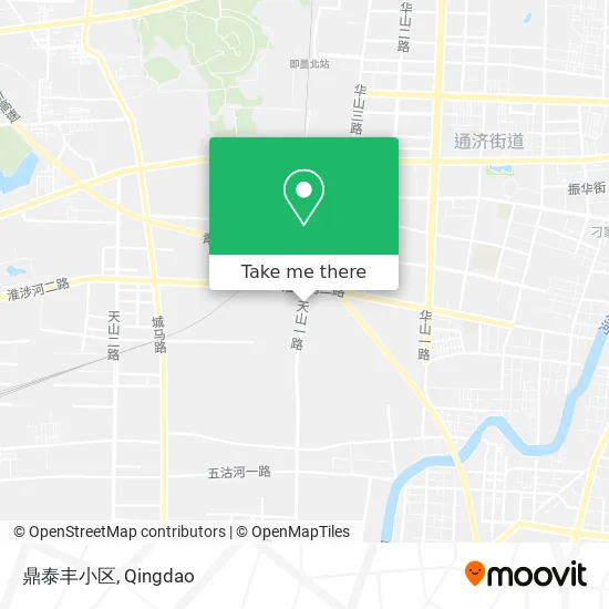 鼎泰丰小区 map