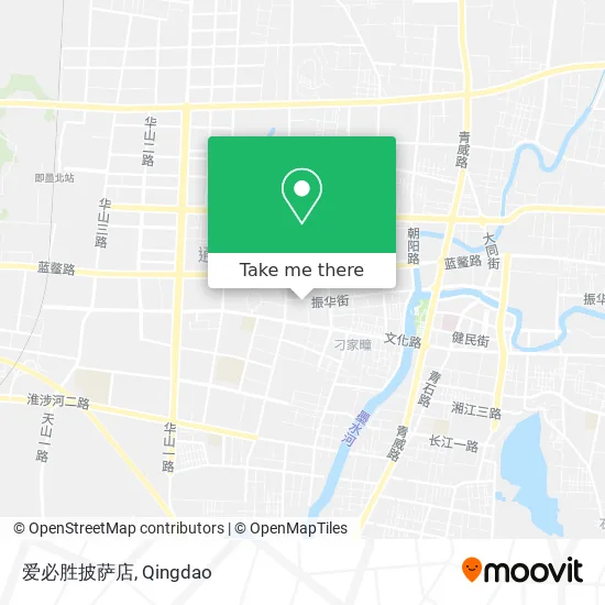 爱必胜披萨店 map