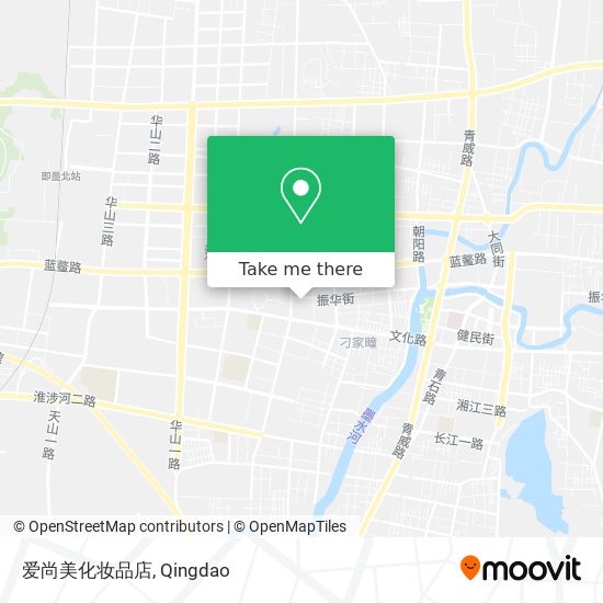 爱尚美化妆品店 map