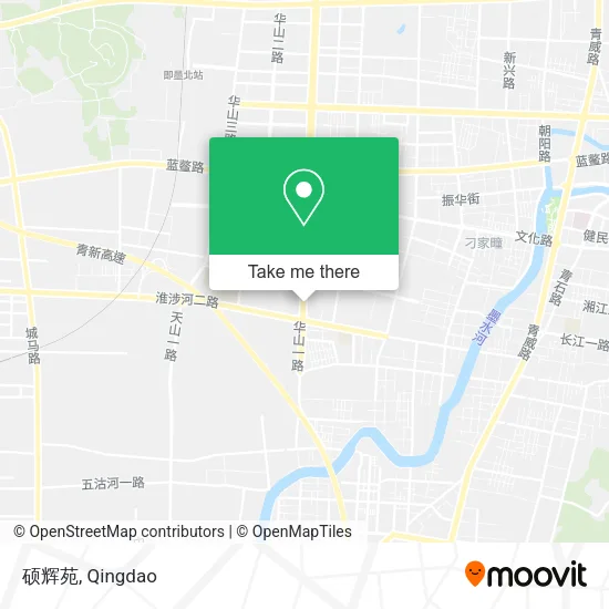硕辉苑 map