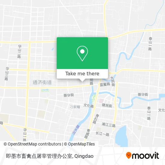 即墨市畜禽点屠宰管理办公室 map