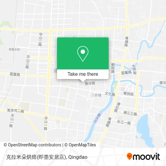 克拉米朵烘焙(即墨安居店) map