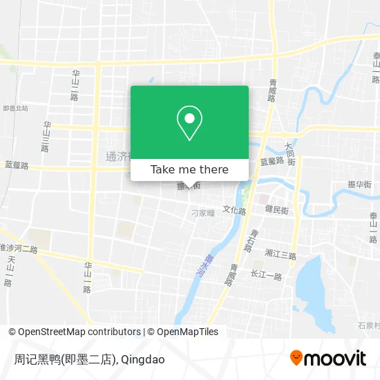 周记黑鸭(即墨二店) map