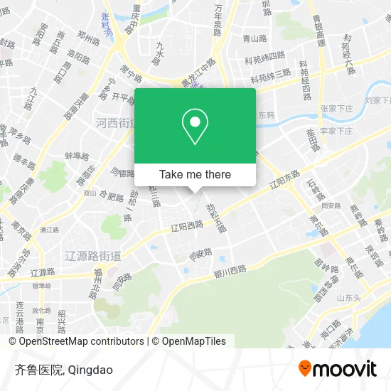 齐鲁医院 map