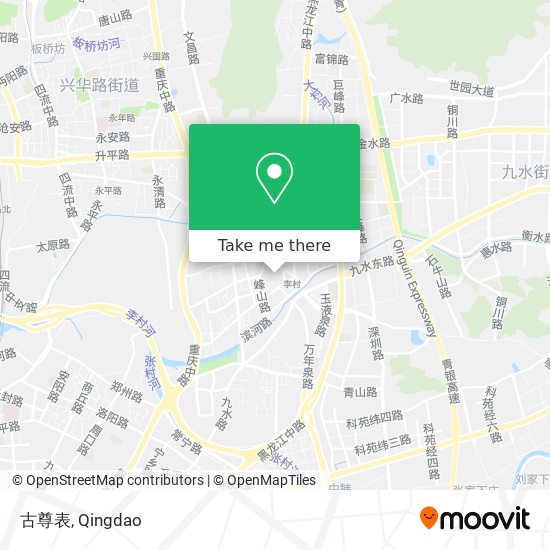 古尊表 map