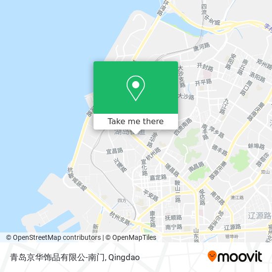 青岛京华饰品有限公-南门 map