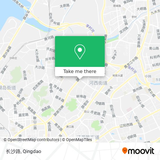 长沙路 map