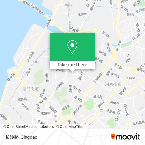 长沙路 map