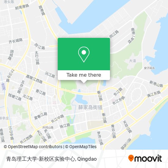 青岛理工大学-新校区实验中心 map