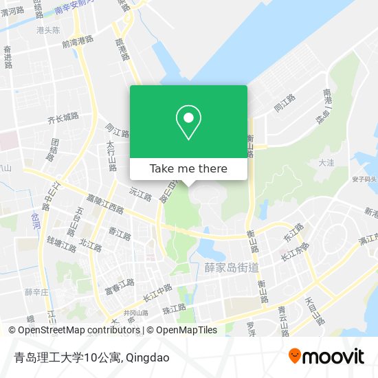 青岛理工大学10公寓 map
