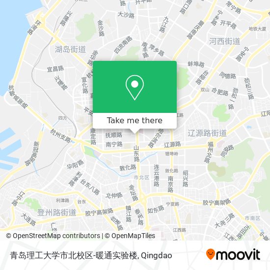 青岛理工大学市北校区-暖通实验楼 map