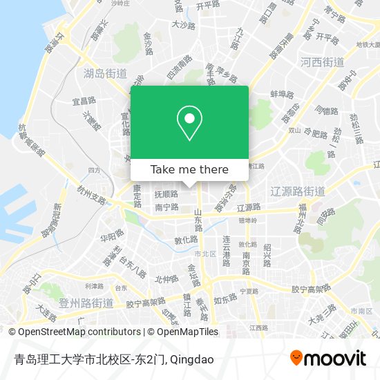 青岛理工大学市北校区-东2门 map