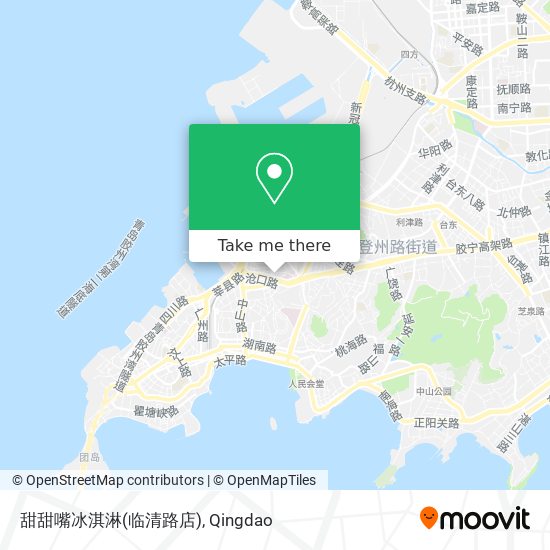 甜甜嘴冰淇淋(临清路店) map