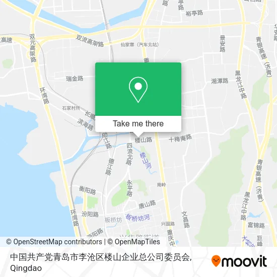 中国共产党青岛市李沧区楼山企业总公司委员会 map