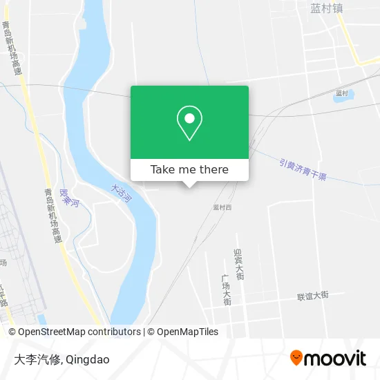 大李汽修 map