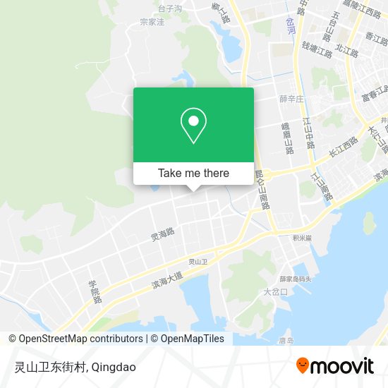 灵山卫东街村 map