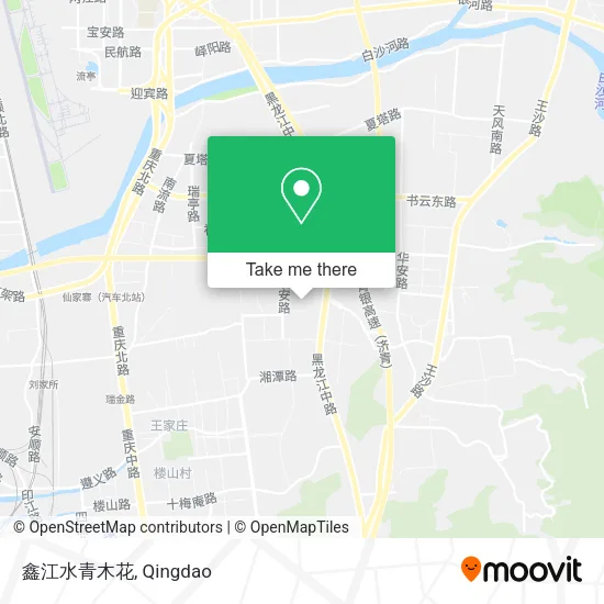 鑫江水青木花 map