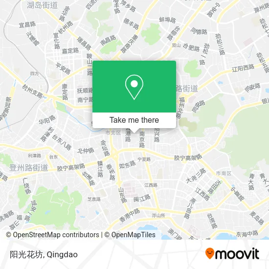 阳光花坊 map