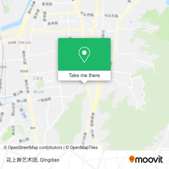 花上舞艺术团 map