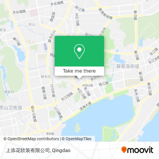 上添花软装有限公司 map