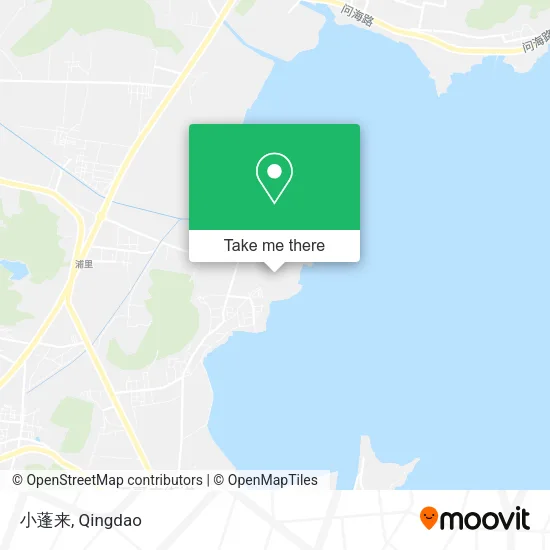 小蓬来 map