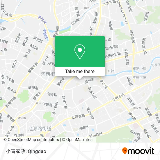 小青家政 map