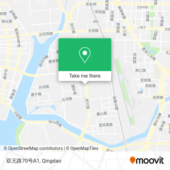 双元路70号A1 map
