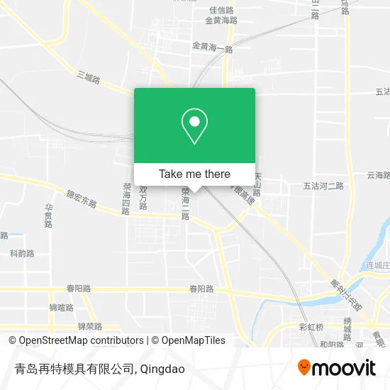 青岛再特模具有限公司 map