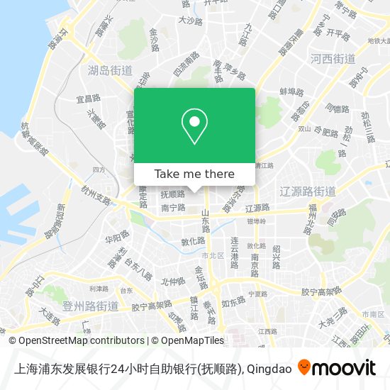 上海浦东发展银行24小时自助银行(抚顺路) map