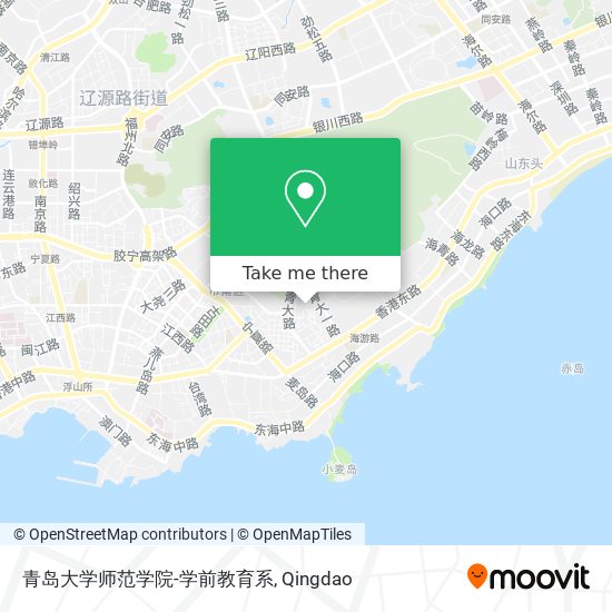 青岛大学师范学院-学前教育系 map