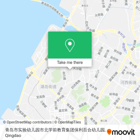 青岛市实验幼儿园市北学前教育集团保利百合幼儿园 map