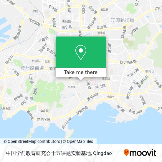 中国学前教育研究会十五课题实验基地 map