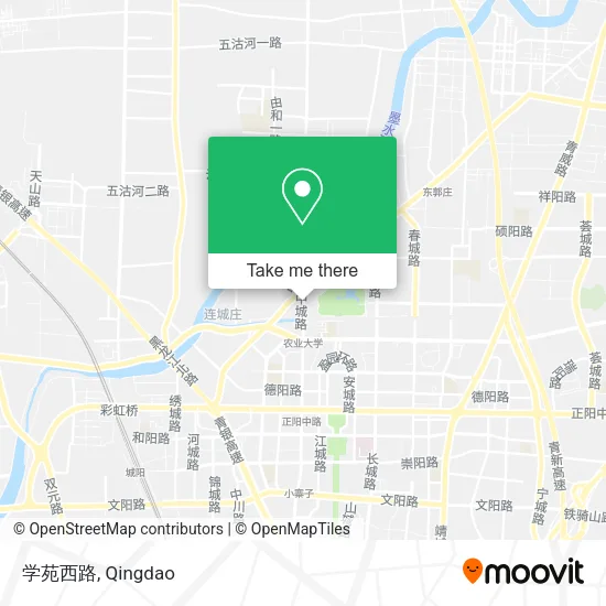 学苑西路 map
