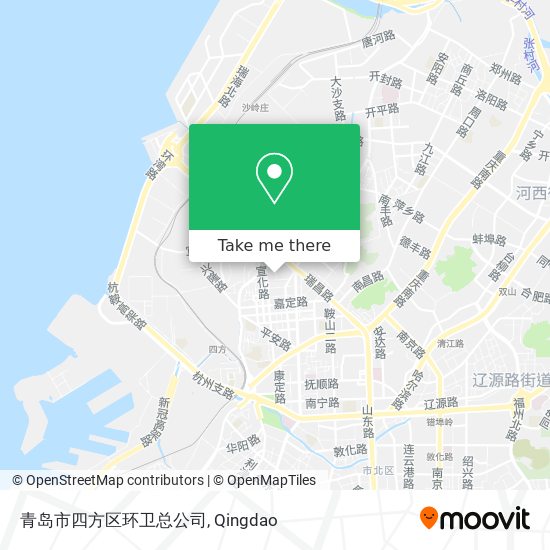 青岛市四方区环卫总公司 map