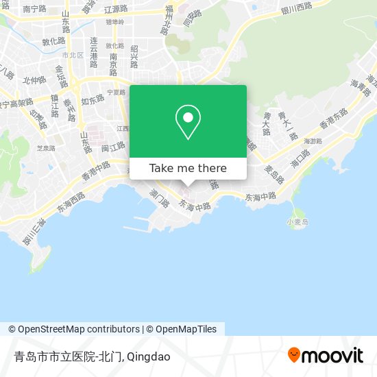 青岛市市立医院-北门 map