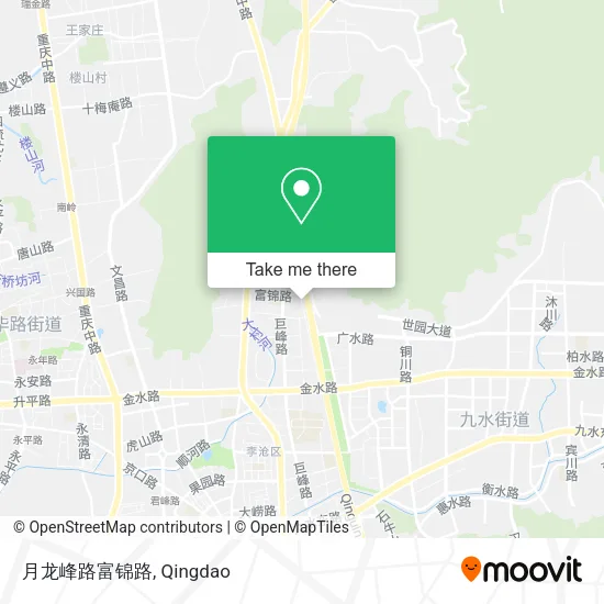月龙峰路富锦路 map