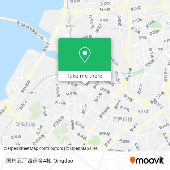 国棉五厂四宿舍4栋 map