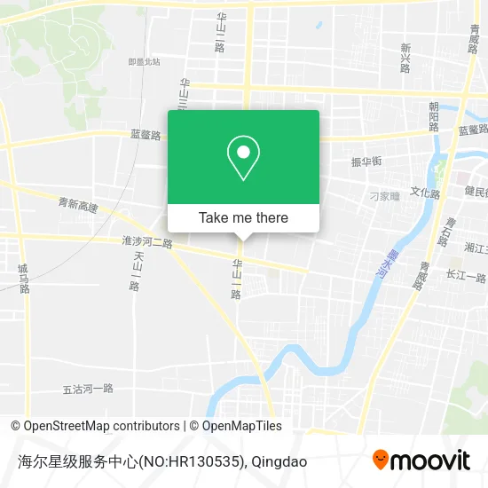 海尔星级服务中心(NO:HR130535) map