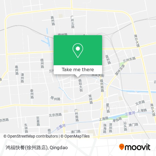 鸿福快餐(徐州路店) map