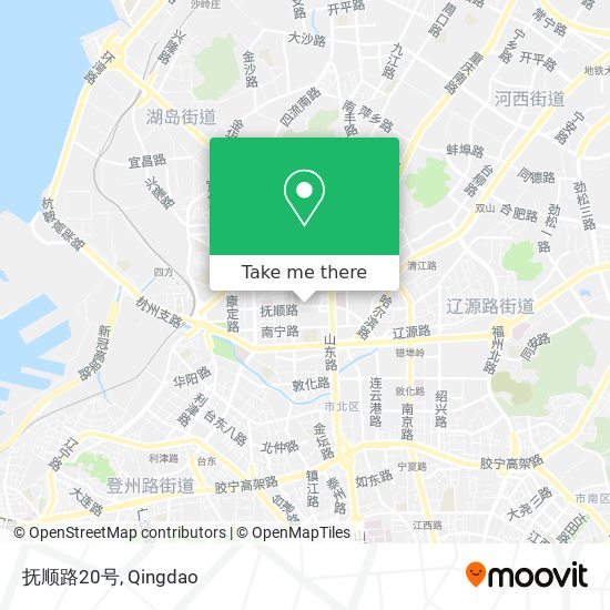 抚顺路20号 map