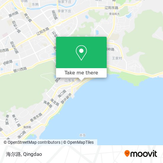 海尔路 map