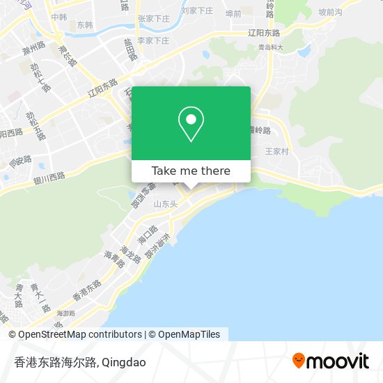 香港东路海尔路 map