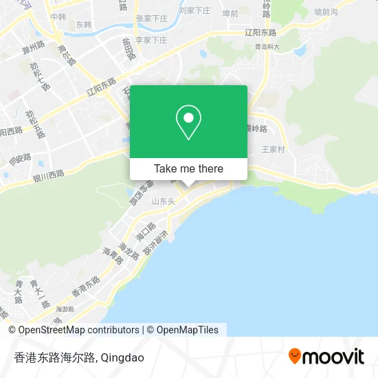 香港东路海尔路 map